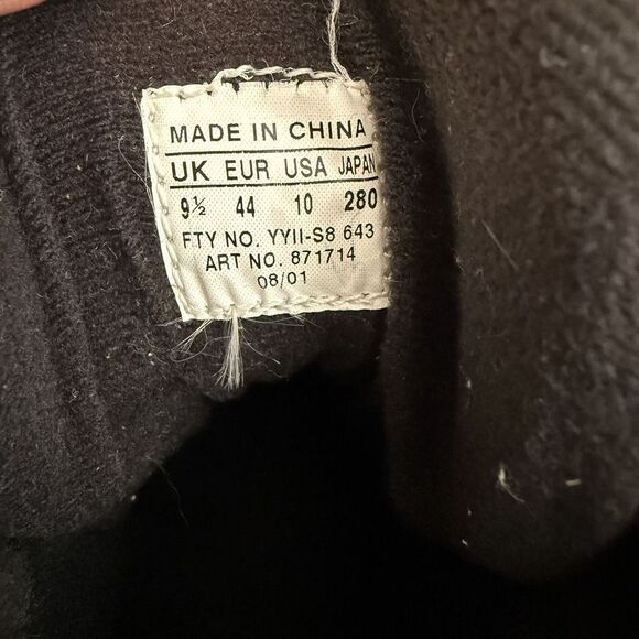 2001 Vintage Salomon Hiking Boots Contagrip Outdoor Gorpcore Men's‎ Size 10 MINT - Picture 12 of 13